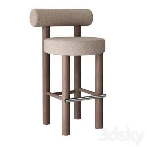 Bar Chair Gropius CS2 3DS Max Model – 3DSky Model Free