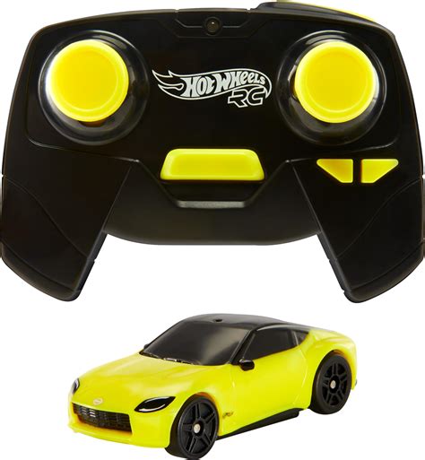 Snapklik.com : Hot Wheels RC Toy Car, Remote-Control Nissan Z In 1:64 Scale