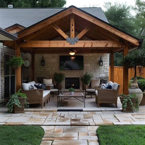 20+ Covered Patio Ideas Attached to House