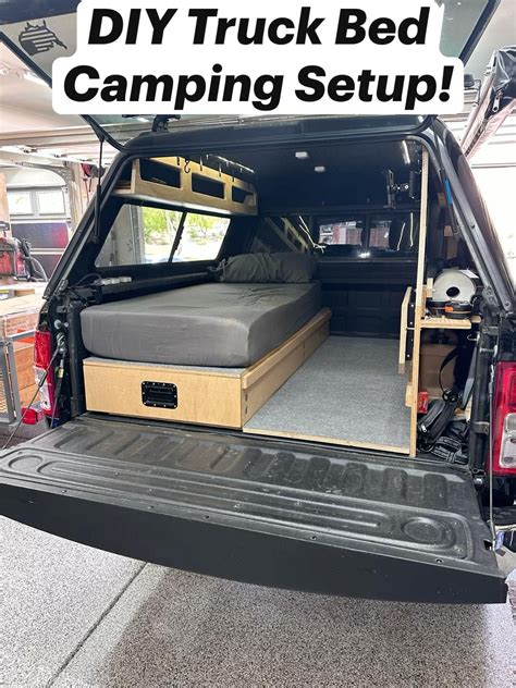 Diy truck bed camping setup – Artofit