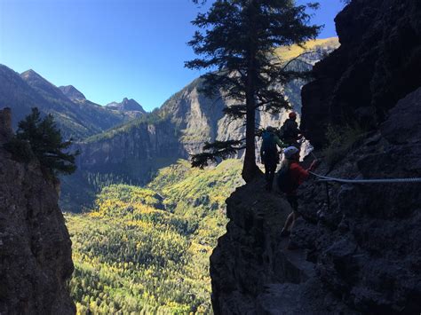 Telluride via ferrata delivers rock climbing thrills to novices