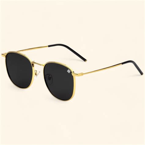 Vintage Ponderable Gold Square Sunglasses – Elegante' Eyewear
