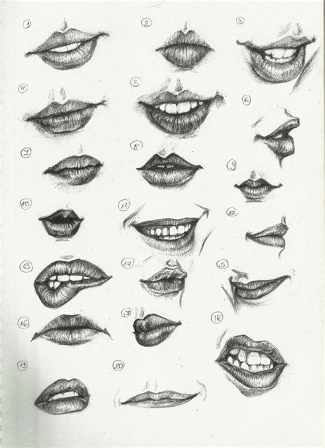 Ctrl+Paint- Draw 20: Lips by 1QueTeam1SoulFly on deviantART | Lips drawing, Drawings, Drawing people