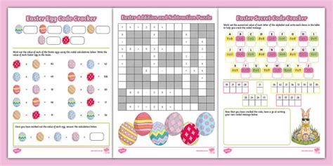 Easter Math Activities
