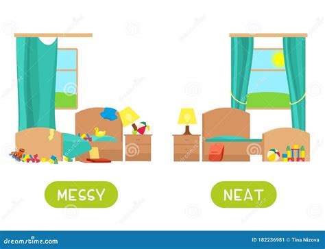 Opposites Concept, UP And DOWN. Word Card For Language Learning ...