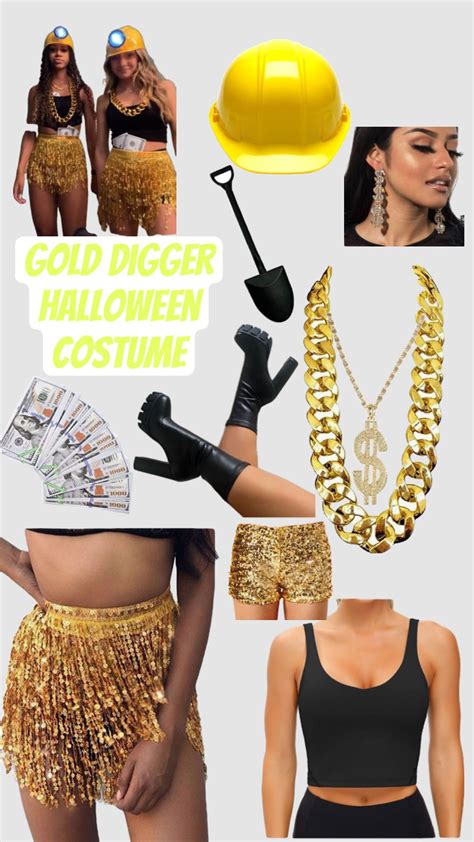 Gold digger halloween costume – Artofit