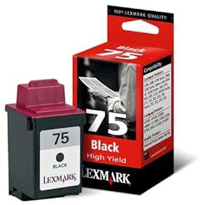 Lexmark 12A1975 High-Yield Black Ink Cartridge : Amazon.in: Computers ...