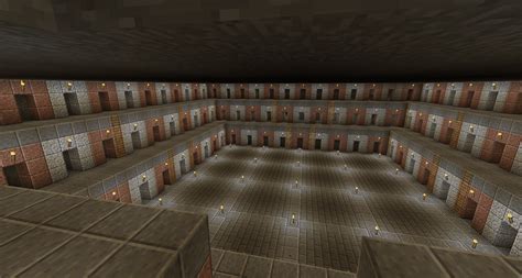 Strip mine finished! (Survival Realm) : r/Minecraft