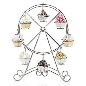 Charmed Fashion Inc Wheel Cupcake Stand for Carnival and Circus Theme ...