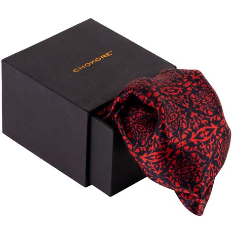 Products Chokore Red Satin Silk pocket square from the Indian at Heart ...