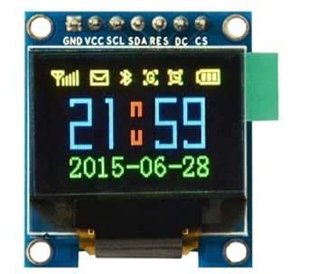 CIRCUIT SYSTEMS M605 0.95 inch 7pin Full Color 65K Color ssd1331 OLED ...