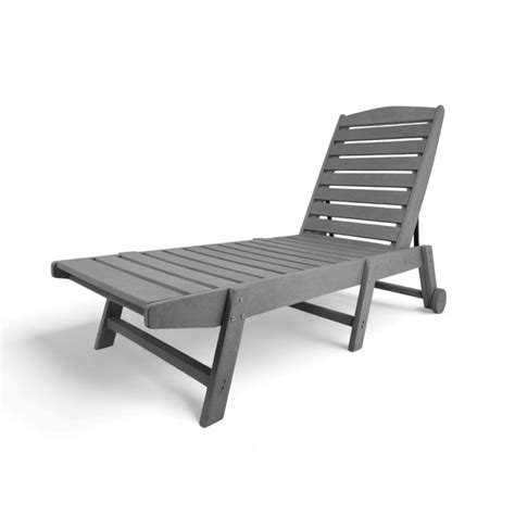 Eco modern pool bench with wheels – Econiture