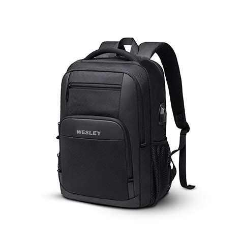 Wesley Zenith 16 inch Anti-Theft Backpack with USB Charging Executive ...