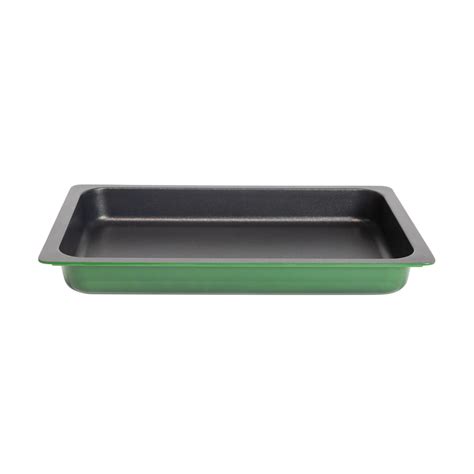 AluChef GN1/1 Cast Aluminum Pan – 530 x 325 x 65mm, GREEN – TD Innovations