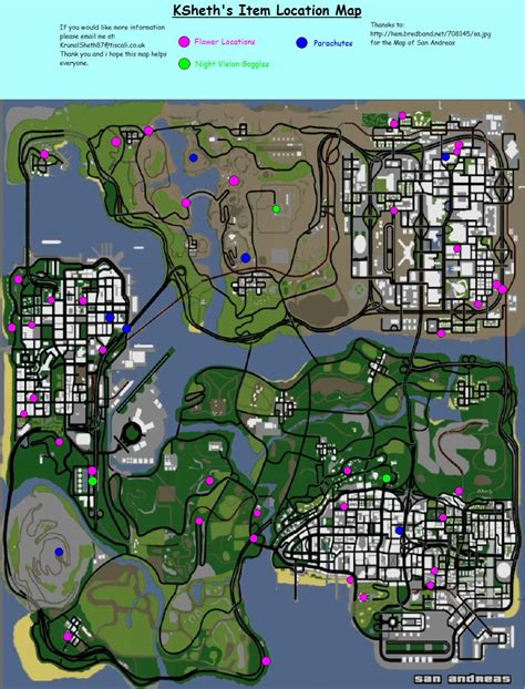 Gta San Andreas Map All Locations at Leonard Kaminski blog