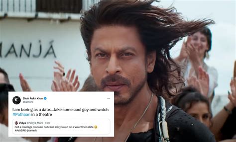 From Valentine Request To A Fan Disappointed In 'Pathaan': Shah Rukh ...