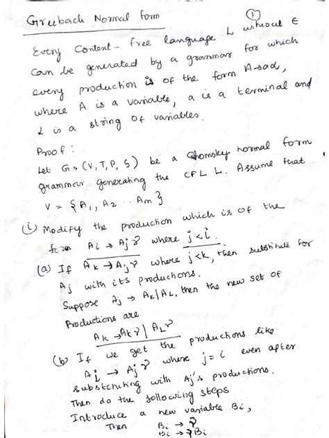 Image result for Greibach Normal Form Tutorial