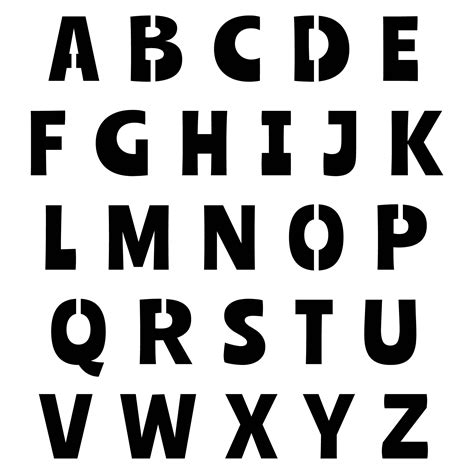 Block Letters Large Letter I Template - 10 Free PDF Printables | Printablee