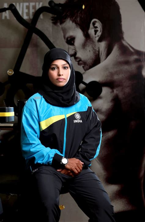 Hijab-clad Majizia Bhanu from Kerala eyes gold in World Arm Wrestling ...
