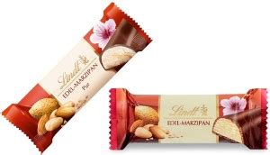 LINDT Edel Marzipan Filled Fine Tart Milk Chocolate With Fine Marzipan ...