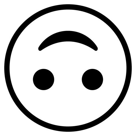 Upside Down Emoji Face Upside Down Face Emoji