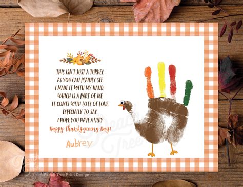 Printable christian thanksgiving handprint art craft bible verse fall ...