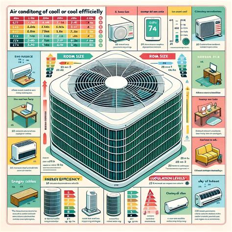 Central Air Conditioner Size Chart