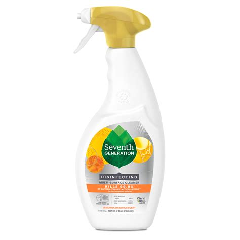 Disinfecting Multi-Surface Cleaner - Lemongrass Citrus | Seventh Generation
