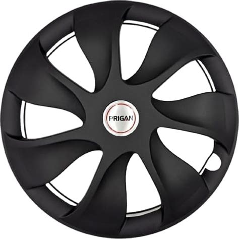 PRIGAN 14 Inch Universal Black Wheel Cover/Cap for All 14 Inch Cars ...