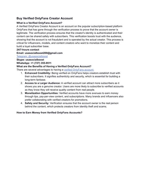 PPT - Buy Verified OnlyFans Creator Account PowerPoint Presentation, free download - ID:14211618