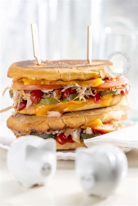 Sandwich de Pierna [Video + Receta] Sabroso y Fácil