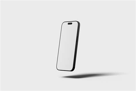 Floating iPhone 17 Mockup - Mockup World