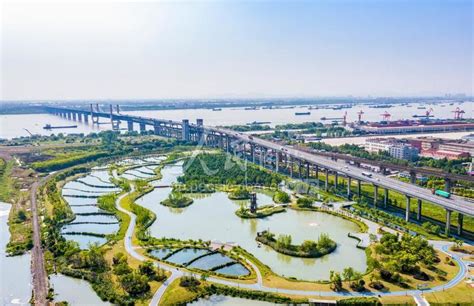 安徽芜湖：江东水生态公园春意盎然-人民图片网