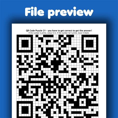 QR Code Puzzle 21 - Prime Numbers - Andy Lutwyche