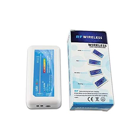 DC12V 24V 2.4G RF Wireless Button/Touch Type Screen RGB LED Zone Remote ...
