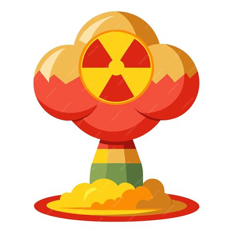 Nuclear bomb clipart vector art and illustration | Premium AI-generated ...