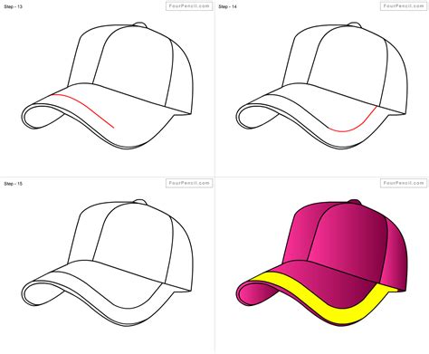 How To Draw A Hat Easy Step By Step at Esperanza Bruns blog