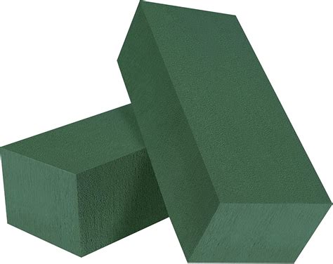 Floral Foam Blocks, Happon 2 Pack Green Wet Florist Foam Styrofoam ...