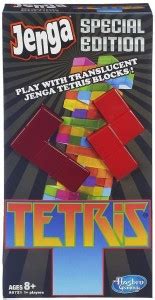 Hasbro Jenga Tetris Special Edition Game - Jenga Tetris Special Edition ...