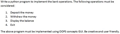 Image result for Develop Bank Application with the Help of Python