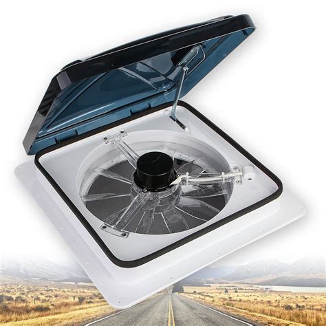 Buy Starvent RV Roof Vent Fan 6 Speed Reversible 12V Motor 14" x 14 ...