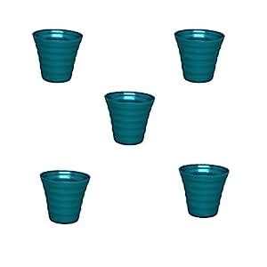 ShopMeFast Atlantic Plastic Gem Round Pots | Plastic Flower Pots ...