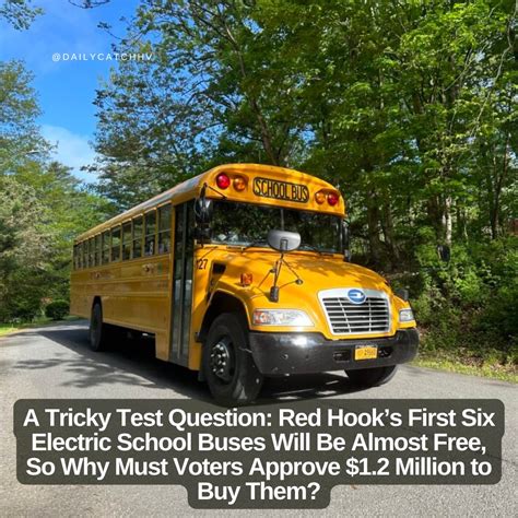 The Daily Catch | The next four electric school buses that Red Hook ...