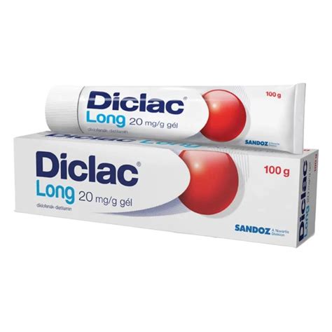 Diclac Long 20 mg/g gél 100 g - Online vásárlás