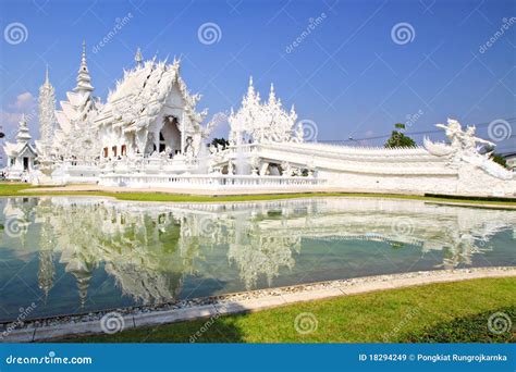 Wat Rong Khun, North of Thailand Stock Image - Image of architecture ...