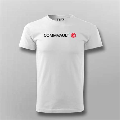 Commvault Logo T-shirt For Men - TEEZ.in