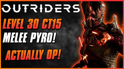 Image result for Outriders Explosive Pyro