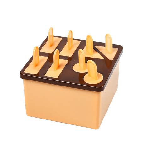 6316 Plastic Kulfi Mould, Kulfi Moulds 8 pcs Tray — DeoDap