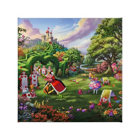 Disney Queen of Hearts - 14" x 14" Gallery Wrapped Canvas – Thomas ...