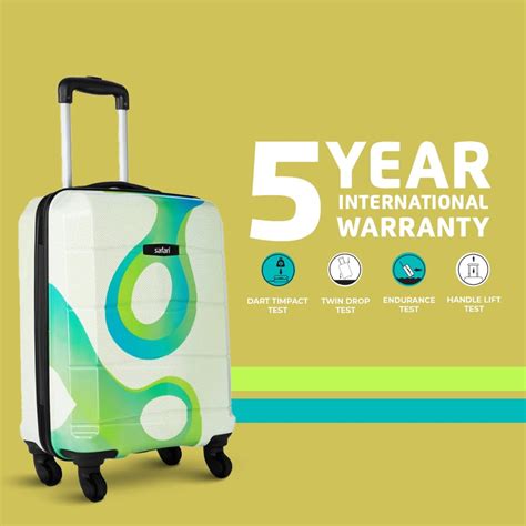 Buy Safari Tiffany Set of 3 Printed Trolley Bags Online